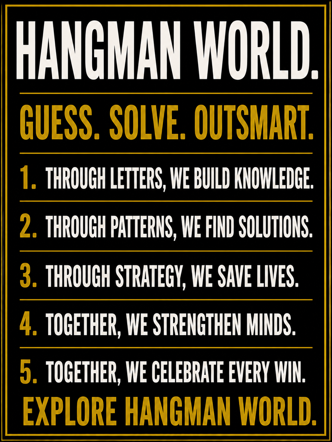Explore Hangman World