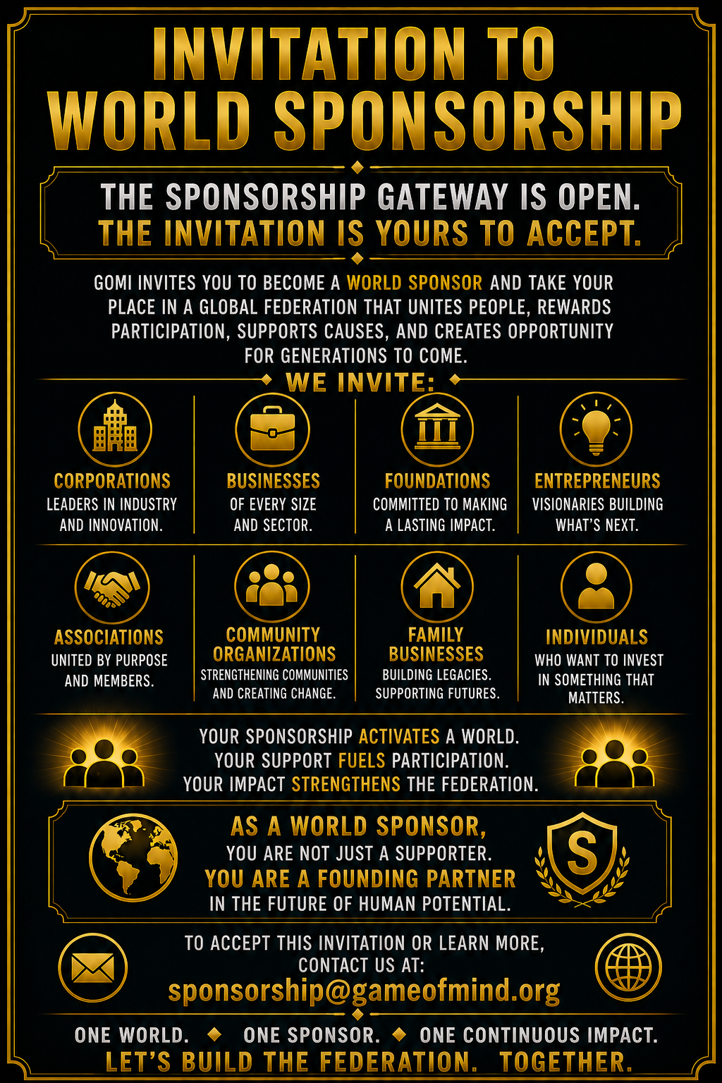 GOMI Sponsor Invitation