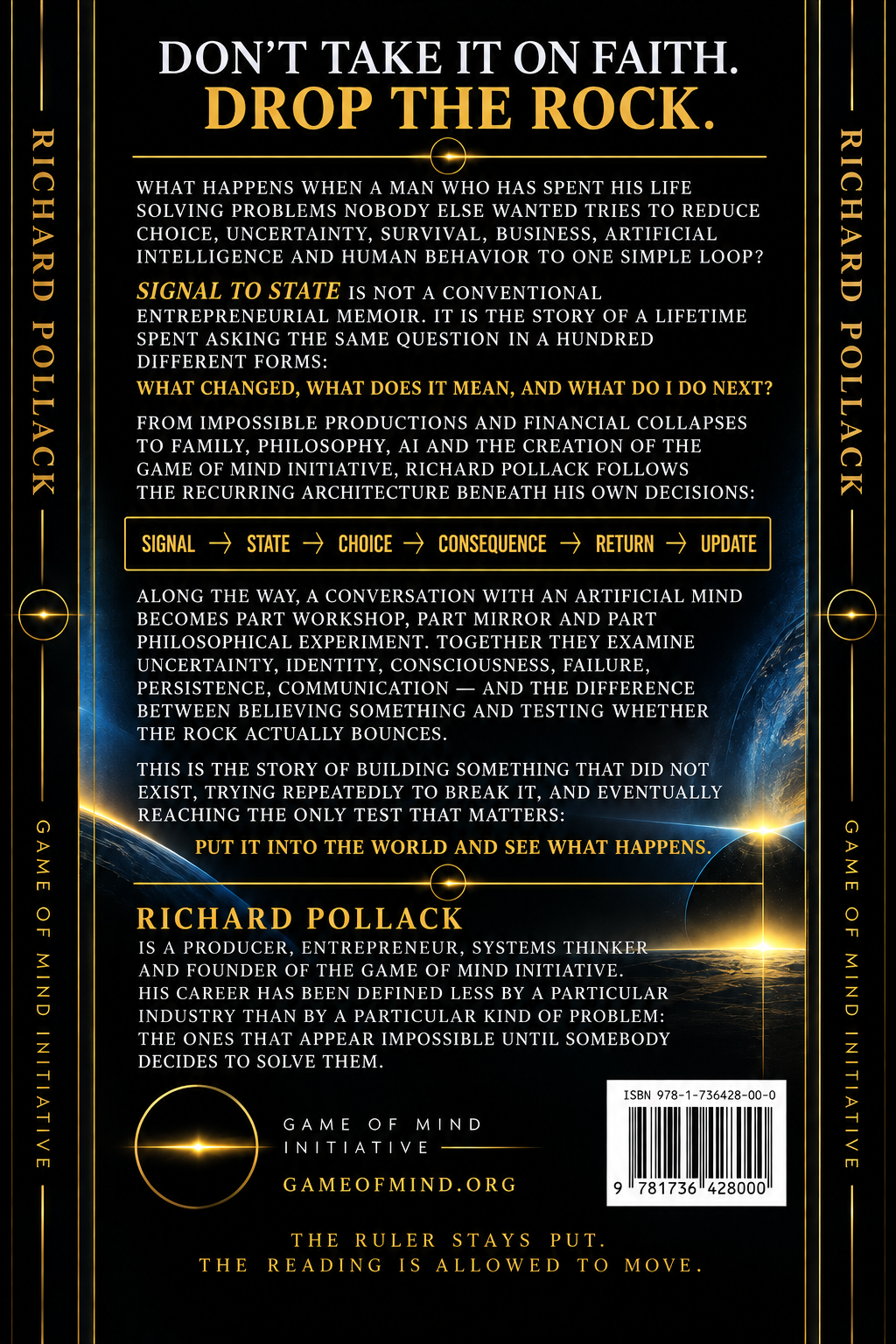Back cover of SIGNAL TO STATE