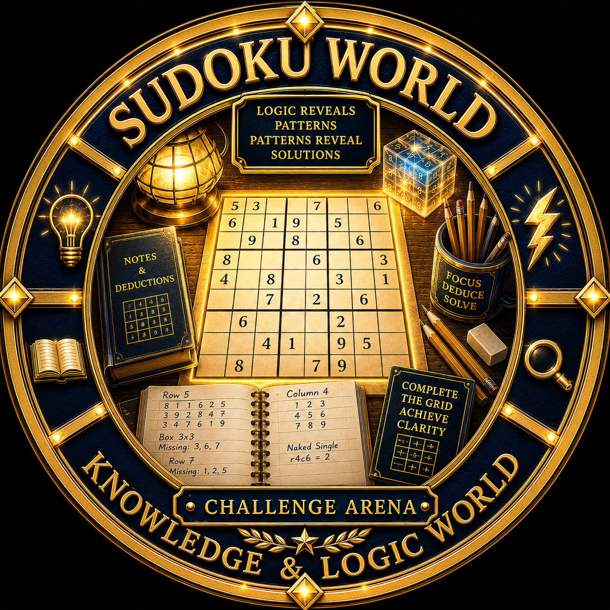 Sudoku World Medallion